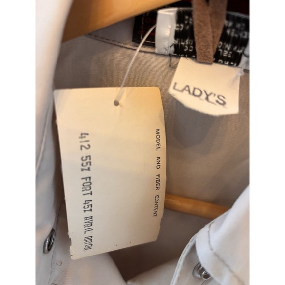 Women’s NWT Sportsmen 10X New Vintage Safari Utility Jacket Coat Size Small/36 - Picture 4 of 14